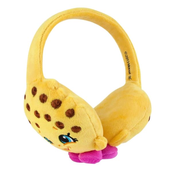Shopkins Kooky Cookie Plush Over Ear Headphones Yellow One Size