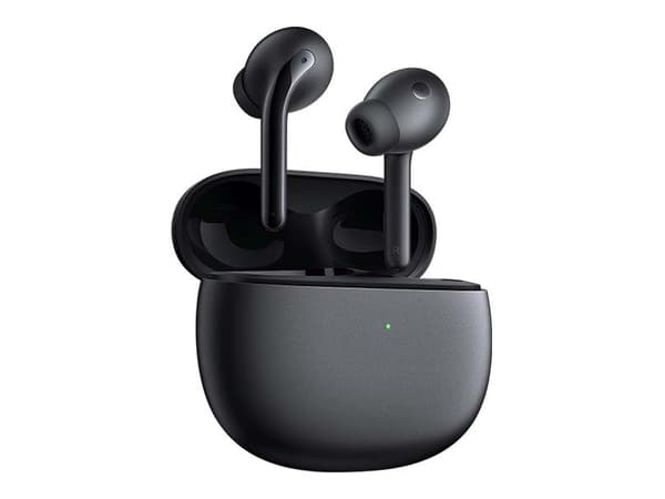 Xiaomi Buds 3 - Langattomat korvakuulokkeet mikrofonilla - in-ear - Bluetooth - aktiivinen melunvaimennus - hiilimusta