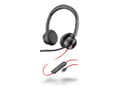 Miniatyrbild 1 av 5: Poly Blackwire 8225 - Blackwire 8200 series - headset - på örat - kabelansluten - aktiv brusradering - USB-C - svart - Certifierad för Microsoft-team