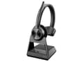 Miniatyrbilde 3 av 3: Poly Savi 7310 - Savi 7300 series - hodesett - on-ear - DECT - trådløs - USB-A via DECT adapter - svart - UC-sertifisert, Certified for Microsoft Tea