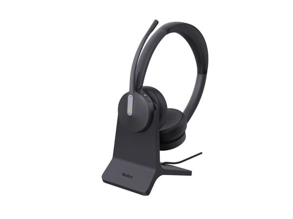 Yealink BH70 Dual - Headset - på örat - Bluetooth - trådlös - USB-A via Bluetooth-adapter - svart - Certifierad för Microsoft-teams