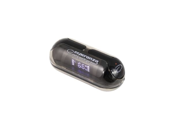 Esperanza EH239K Bluetooth in-ear kuulokkeet TWS Musta