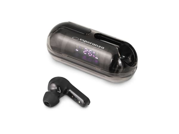 Esperanza EH239K Bluetooth in-ear kuulokkeet TWS Musta