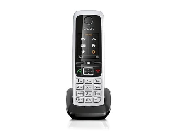 Gigaset C430HX, Sort, Sølv, LCD, 4,57 cm (1.8"), 128 x 160 piksler, Nikkelmetallhydrid (NiMH), AAA