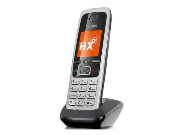 Gigaset C430HX, Sort, Sølv, LCD, 4,57 cm (1.8"), 128 x 160 piksler, Nikkelmetallhydrid (NiMH), AAA