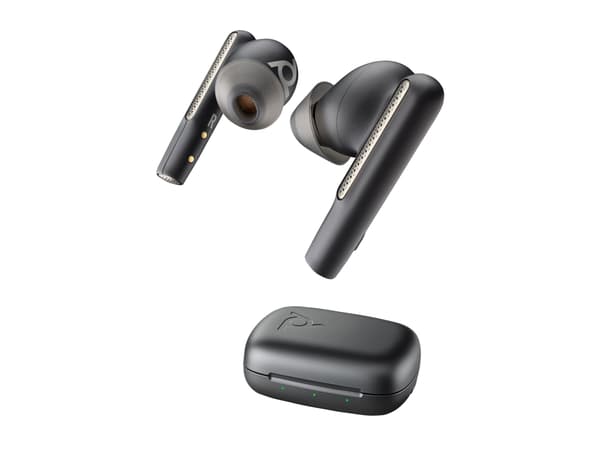 Poly Voyager Free 60+ UC M - Langattomat in-ear-kuulokkeet mikrofonilla - in-ear - Bluetooth - aktiivinen melunvaimennus - USB-A Bluetooth-sovittimen