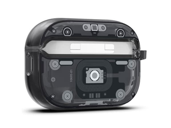 Spigen ACS05593, Ask, Polykarbonat, Termoplastisk polyuretan (TPU), 40 g, Svart, Grå
