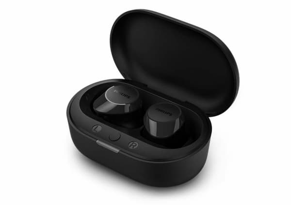 Philips TAT1209BK - True wireless-hörlurar med mikrofon - inuti örat - Bluetooth - svart