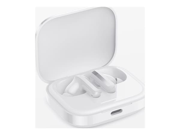 Xiaomi Redmi Buds 5 - True wireless-hörlurar med mikrofon - inuti örat - Bluetooth - aktiv brusradering - vit