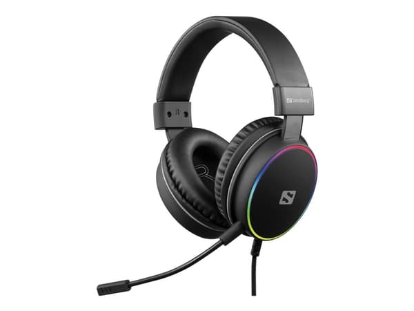 Sandberg HeroBlaster - Headset - fullstorlek - kabelansluten - USB-A