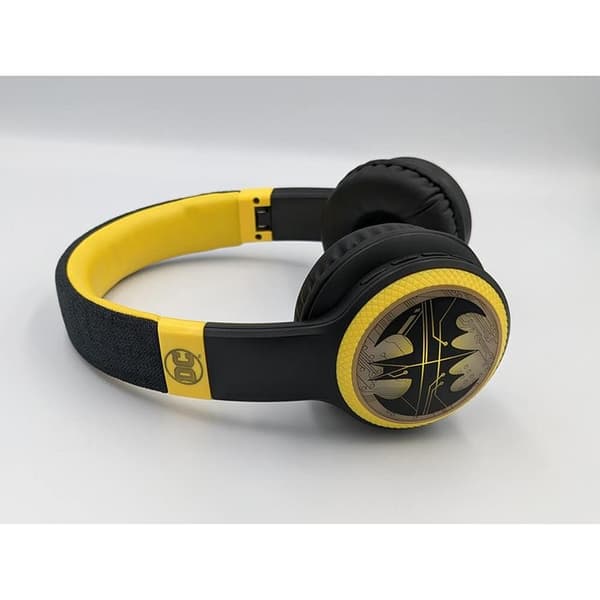 Batman Hörlur Trådlös LED On-Ear