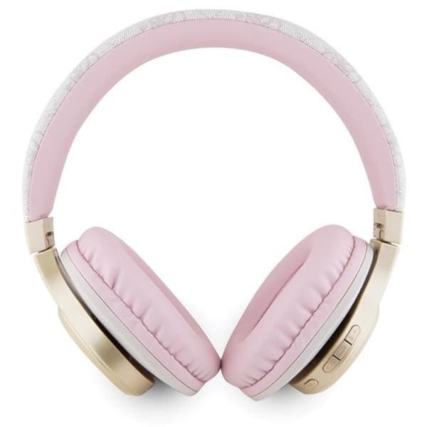 Guess Bluetooth On-Ear Hörlurar Script - Rosa