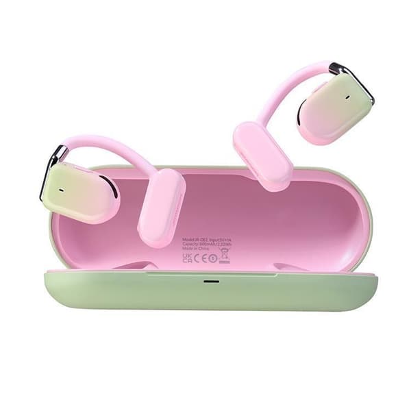 Joyroom Openfree TWS Trådlösa On-Ear Hörlurar - Rosa