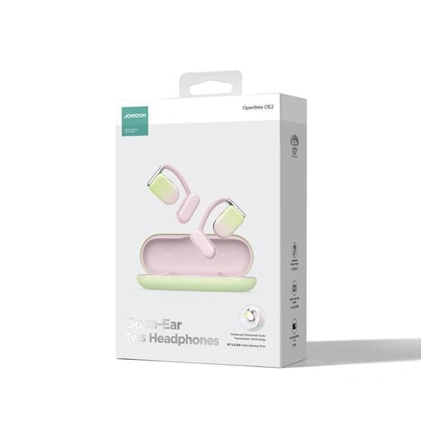 Joyroom Openfree TWS Trådlösa On-Ear Hörlurar - Rosa