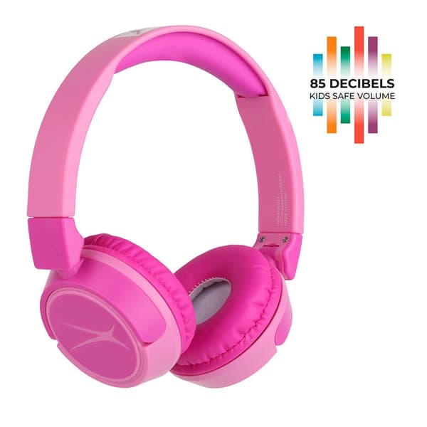 Altec Lansing Barnhörlur Trådlös 2in1 On-Ear Rosa