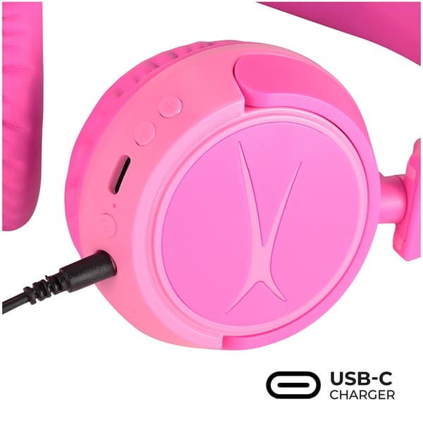 Altec Lansing Barnhörlur Trådlös 2in1 On-Ear Rosa