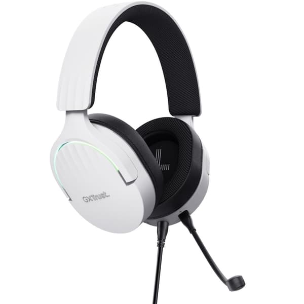 Trust GXT 490W Fayzo 7.1 USB Eco Gaming-hodesett - hvit