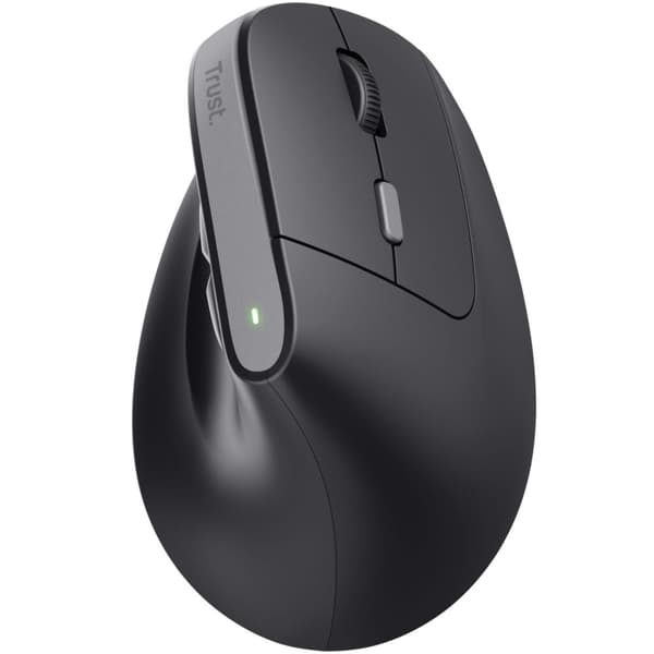 Trust Bayo II Trådlös ergonomisk mus Svart