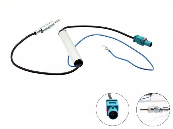 CT27AA14 Fakra Aerial DIN Adaptor Fits Citroen C3 C5 C4