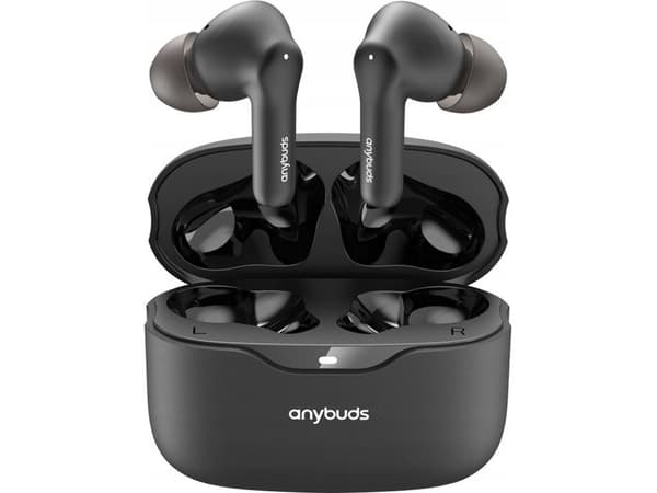 TOZO Anybuds Pro True Wireless Stereo (TWS) In-Ear USB Type-C Bluetooth Headset Black