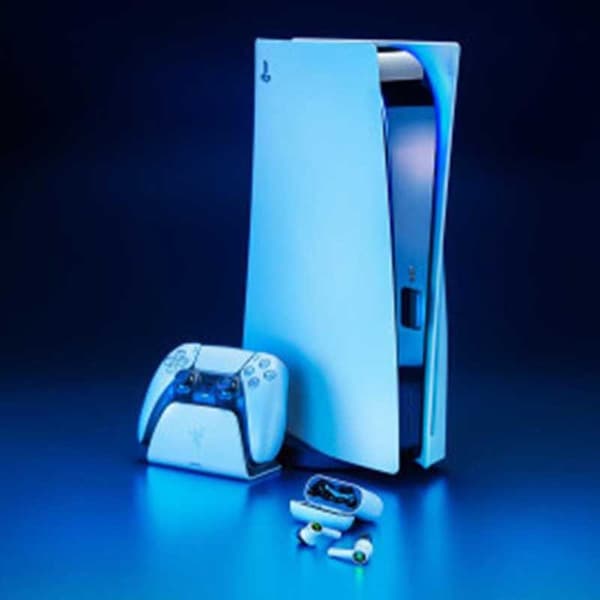Razer Hammerhead Hyperspeed Trådlösa Spelhörlurar Silver