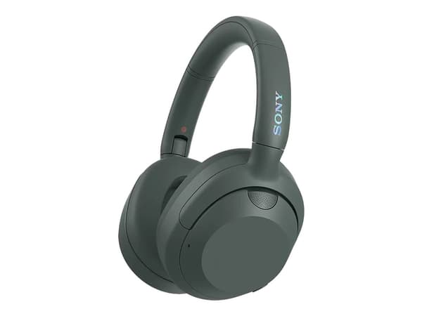 Sony WH-ULT900N - Ult Power Sound Series - hörlurar med mikrofon - fullstorlek - Bluetooth - trådlös, kabelansluten - aktiv brusradering - 3,5 mm kon