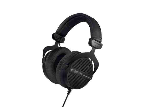 Beyerdynamic DT 990 PRO, Langallinen, Musiikki, 5 - 35000 Hz, 250 g, Kuulokkeet, Musta