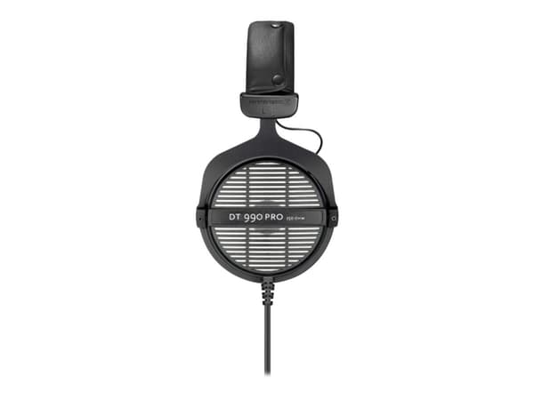 Beyerdynamic DT 990 PRO, Langallinen, Musiikki, 5 - 35000 Hz, 250 g, Kuulokkeet, Musta