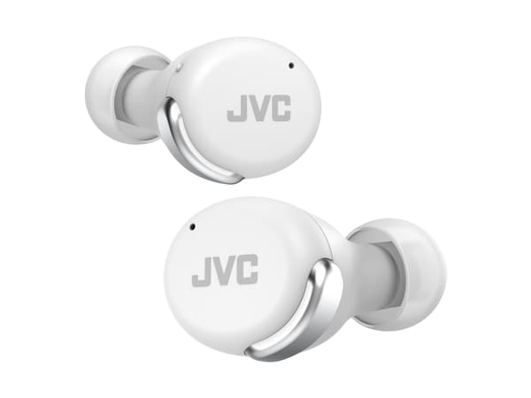 JVC HA-A30T, True Wireless Stereo (TWS), 20 - 20000 Hz, Samtaler/musikk, 8,4 g, Hodesett, Hvit