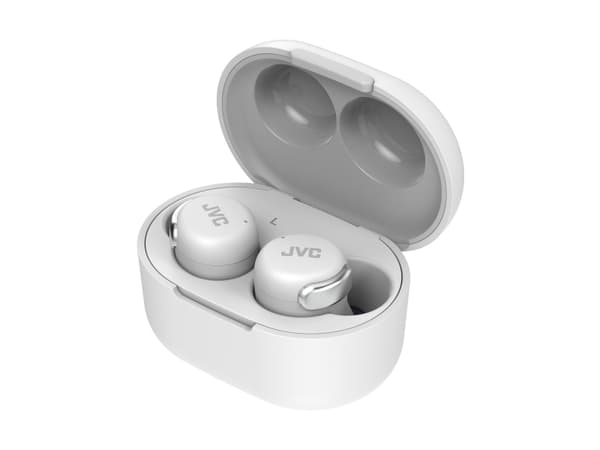 JVC HA-A30T, True Wireless Stereo (TWS), 20 - 20000 Hz, Samtaler/musikk, 8,4 g, Hodesett, Hvit