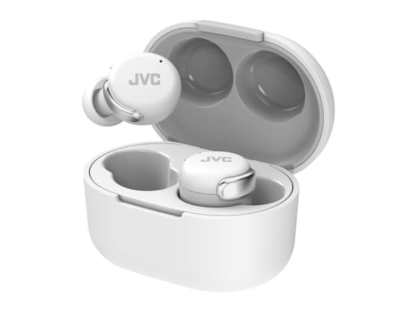 JVC HA-A30T, True Wireless Stereo (TWS), 20 - 20000 Hz, Samtaler/musikk, 8,4 g, Hodesett, Hvit