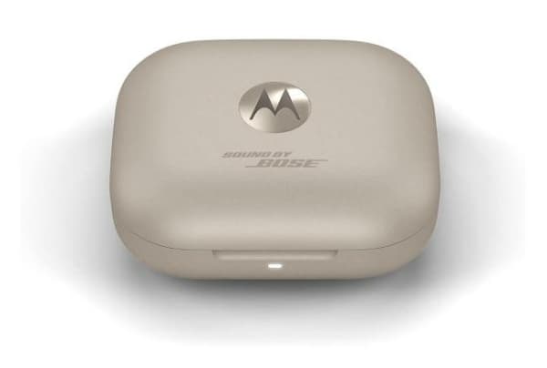 Motorola moto buds+ - True wireless-hodetelefoner med mikrofon - i øret - Bluetooth - aktiv støydemping - skoggrå