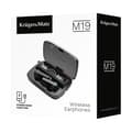 Miniatyrbild 7 av 10: Kruger & Matz M19 trådlösa in-ear-hörlurar med powerbank