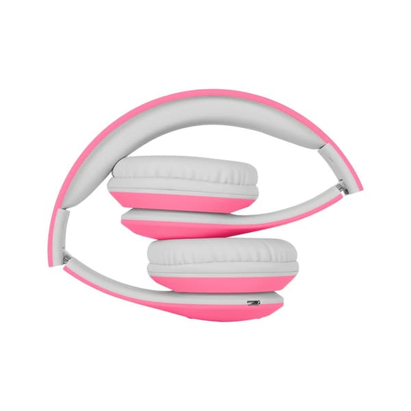 Kruger & Matz trådløse on-ear høretelefoner til børn, Street Kids model, pink