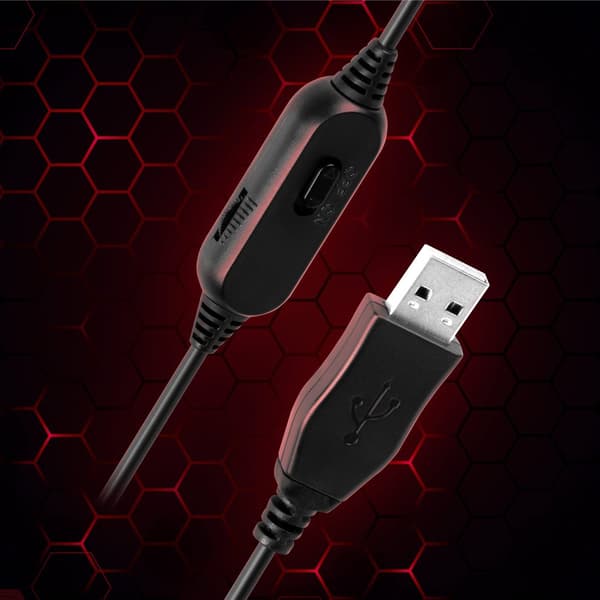 Kruger & Matz Warrior GH-10 on-ear gaming hovedtelefoner