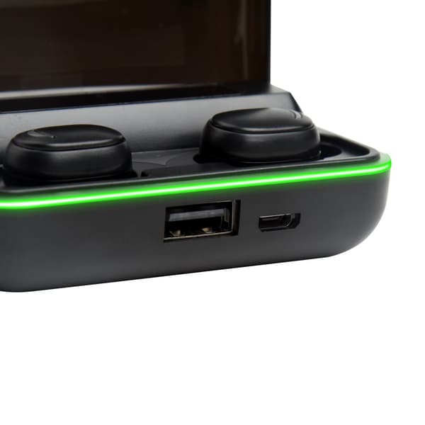 Rebel SN-E10 trådlösa in-ear-hörlurar med powerbank