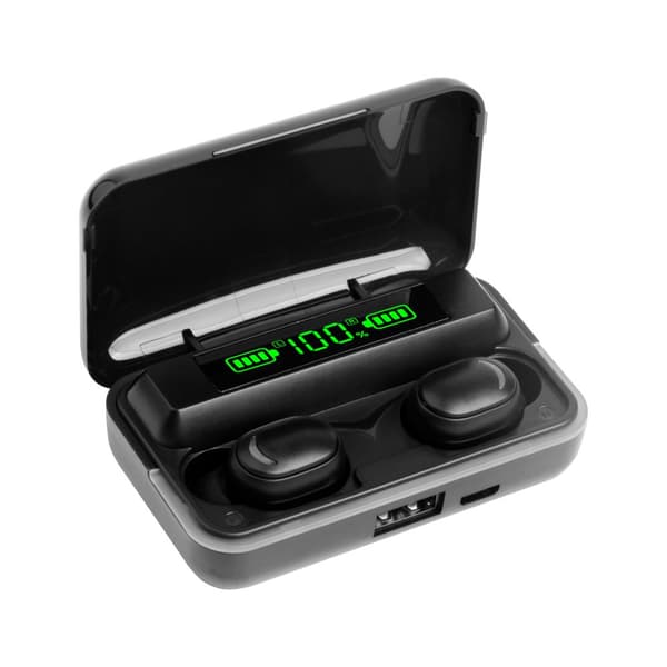 Rebel SN-E10 trådlösa in-ear-hörlurar med powerbank