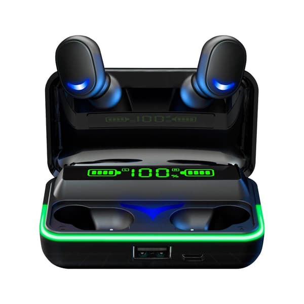Rebel SN-E10 trådlösa in-ear-hörlurar med powerbank