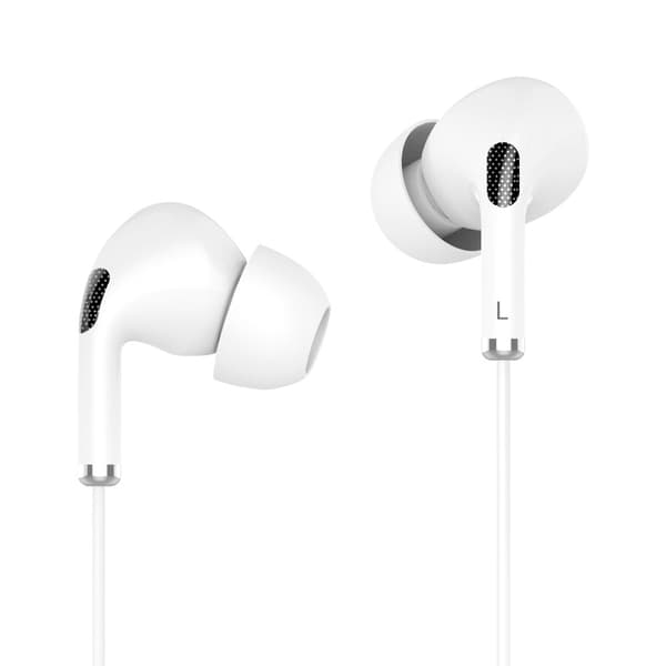 Kruger & Matz C1 in-ear kuulokkeet mikrofonilla USB-C:lle, valkoinen