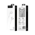 Miniatyrbild 3 av 4: Kruger&Matz C2 in-ear hörlurar med mikrofon för USB-C, vit