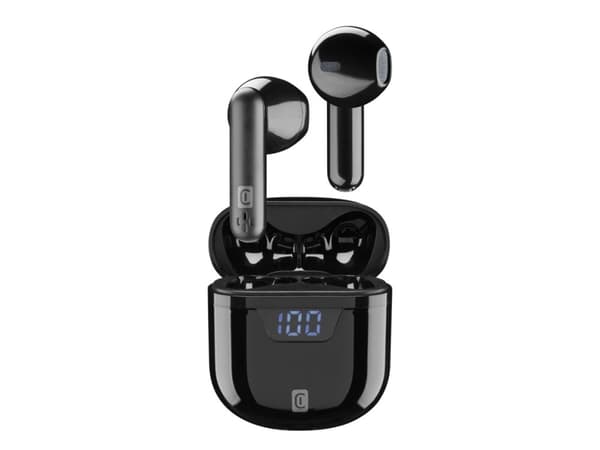 Cellularline 8018080424014, Trådlös, Samtal/musik, 90 g, Headset, Svart