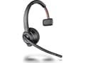 Miniatyrbild 3 av 5: POLY W8210/A, UC, Trådlös, Kontor/callcenter, 20 - 20000 hz, 115 g, Headset, Svart, Grå