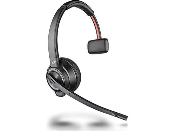 POLY W8210/A, UC, Trådlös, Kontor/callcenter, 20 - 20000 hz, 115 g, Headset, Svart, Grå