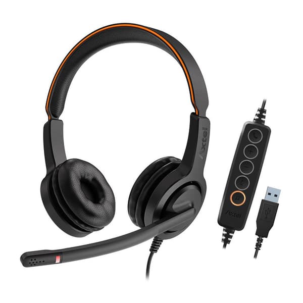 Axtel Headset Axh-v40ucd Svart