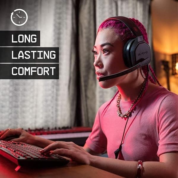 ASTRO Gaming A10 langallinen pelikuuloke, kevyt ja vaurioitumaton, ASTRO Audio, 3,5 mm:n ääniliitäntä, Xbox Series X|S, Xbox One, PS5, PS4, Nintendo S