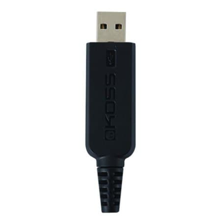 Koss | SB45 USB | Spelhörlurar | Trådbunden | On-Ear | Mikrofon | Brusreducering | Silver/svart