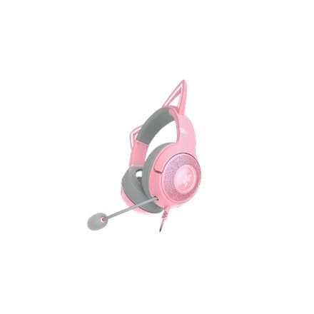 Razer | Headset | Kraken Kitty V2 | Mikrofon | Trådbunden | Brusreducering | On-Ear