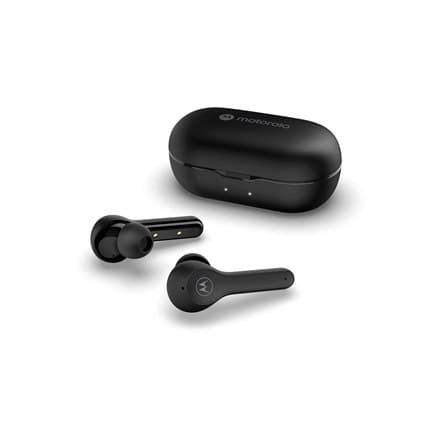 Motorola True Moto Buds 085 Trådløse hovedtelefoner In-Ear Indbygget mikrofon Trådløs Bluetooth Sort Bluetooth