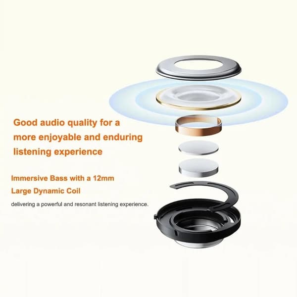 XIAOMI Redmi Buds 4 Active Bluetooth hörlurar Headset - Svart