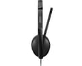 Miniatyrbilde 5 av 5: Lenovo - Hodesett - on-ear - kablet - USB-C - svart - Zoom Certified